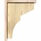 Ekena Millwork Monterey Rough Sawn Corbel w/Backplate, Douglas Fir, 6"W x 14"D x 18"H COR06X14X18MON01RDF - alternate 2
